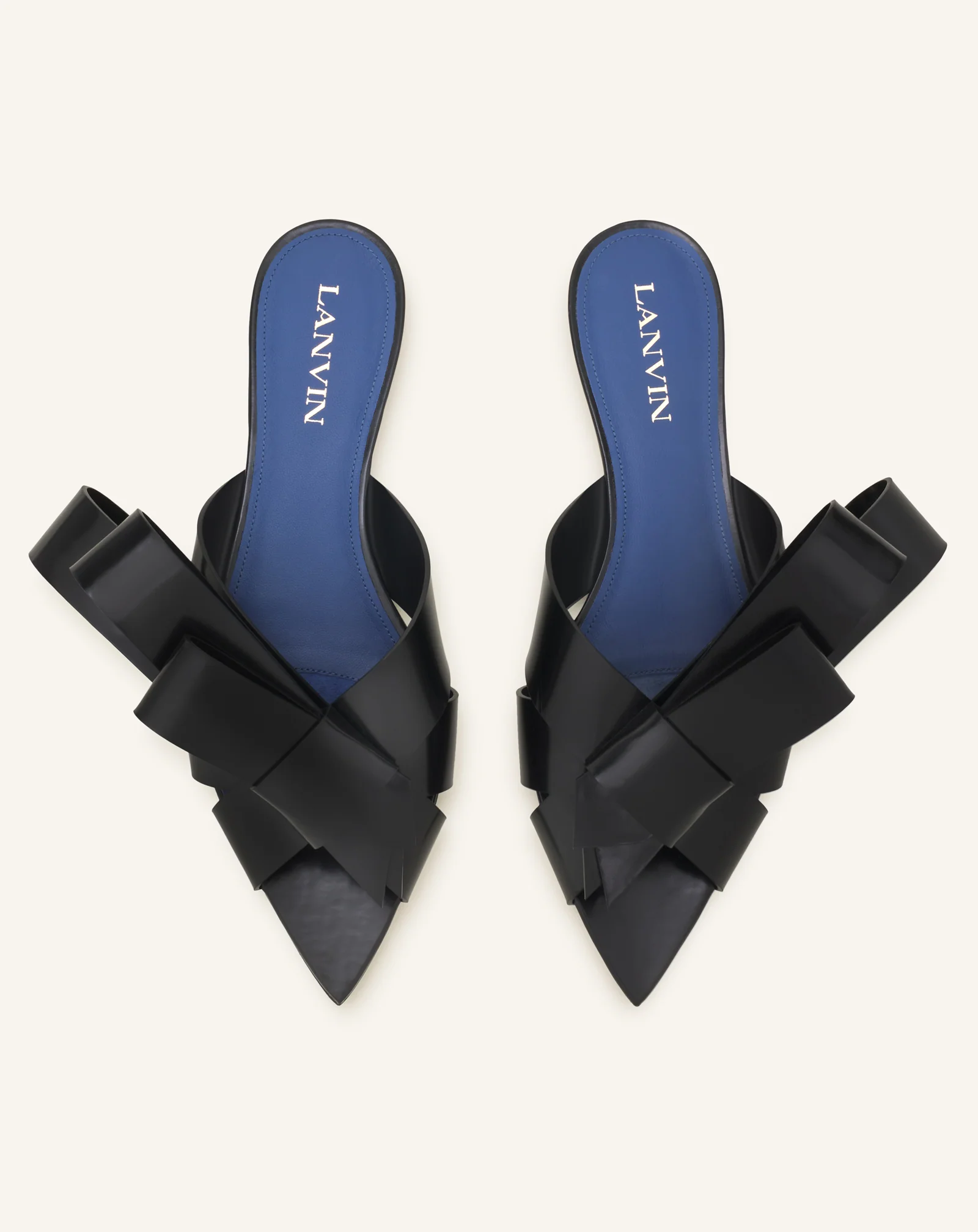 CADEAU MULE FLATS IN LEATHER - Image 4