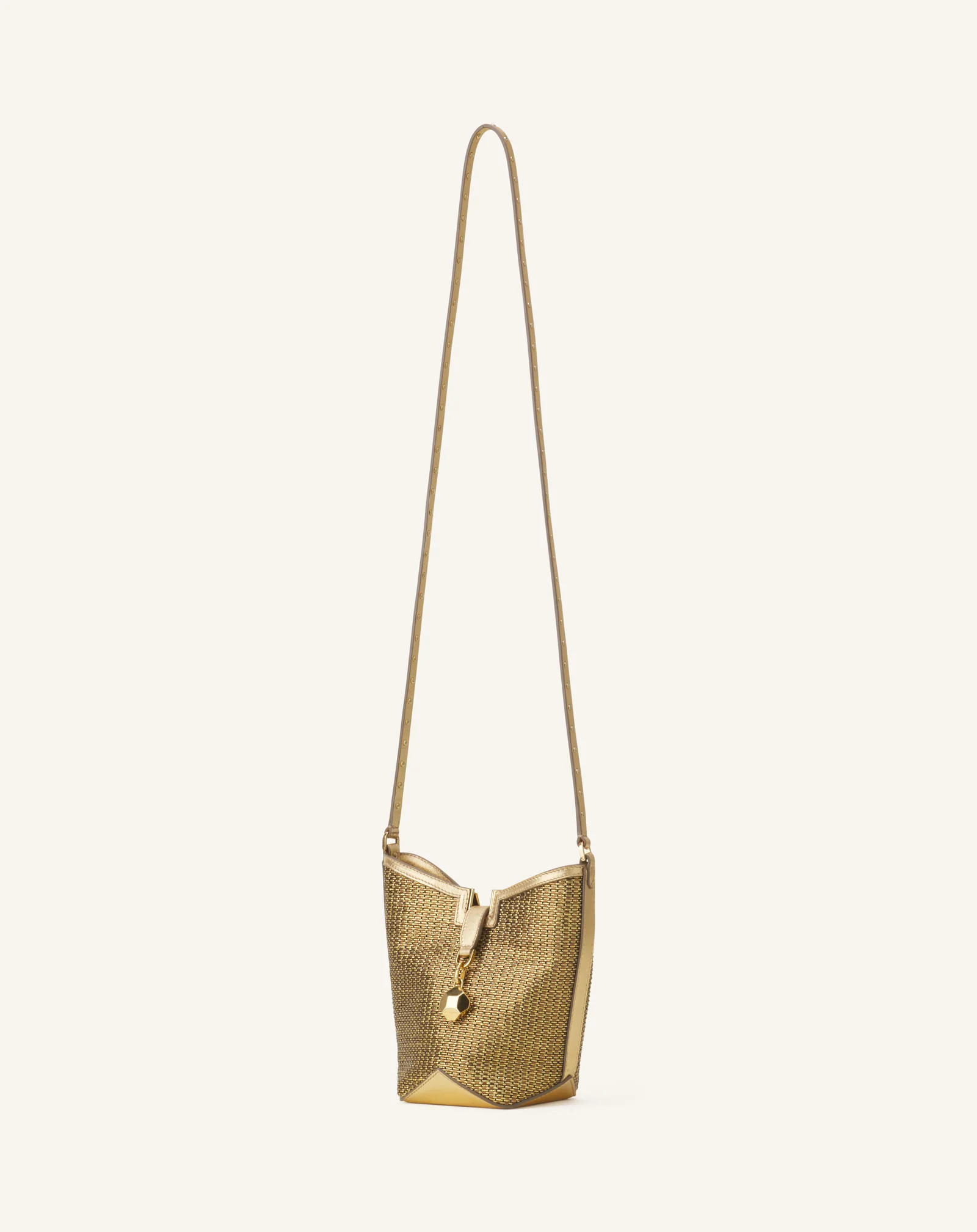 CATCH BY LANVIN BUCKET BAG IN RAFFIA - Image 3