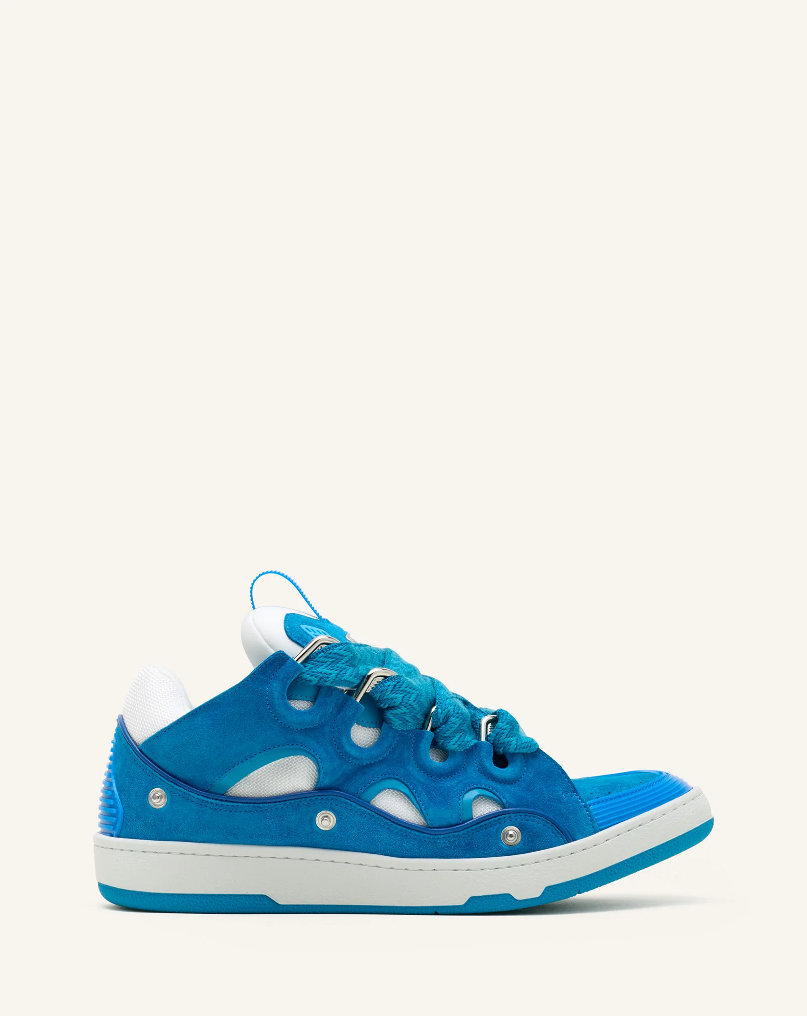 CURB PATCH  SNEAKERS IN LEATHER - Image 3