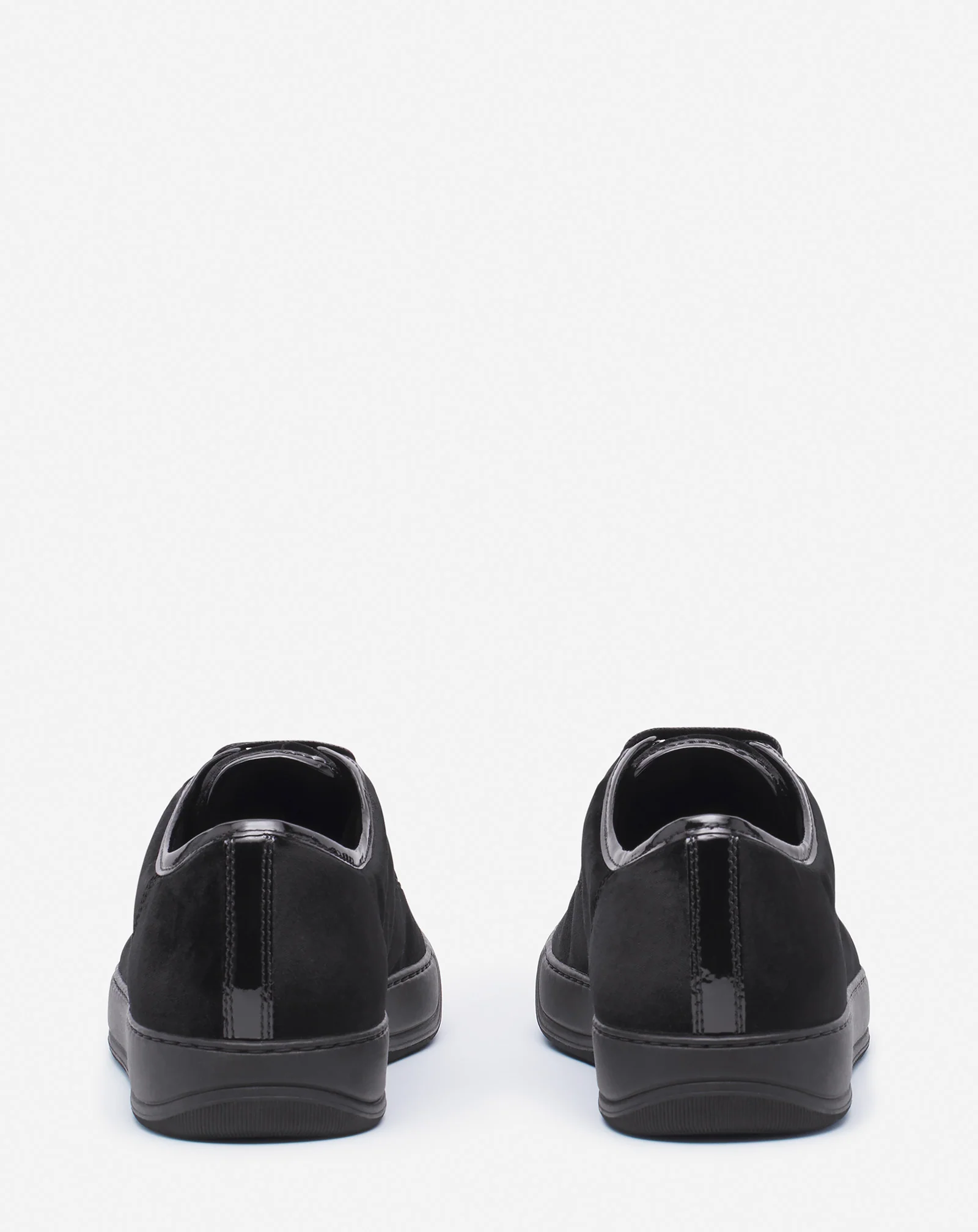DBB1 SNEAKERS IN VELVET AND PATENT LEATHER - Image 4