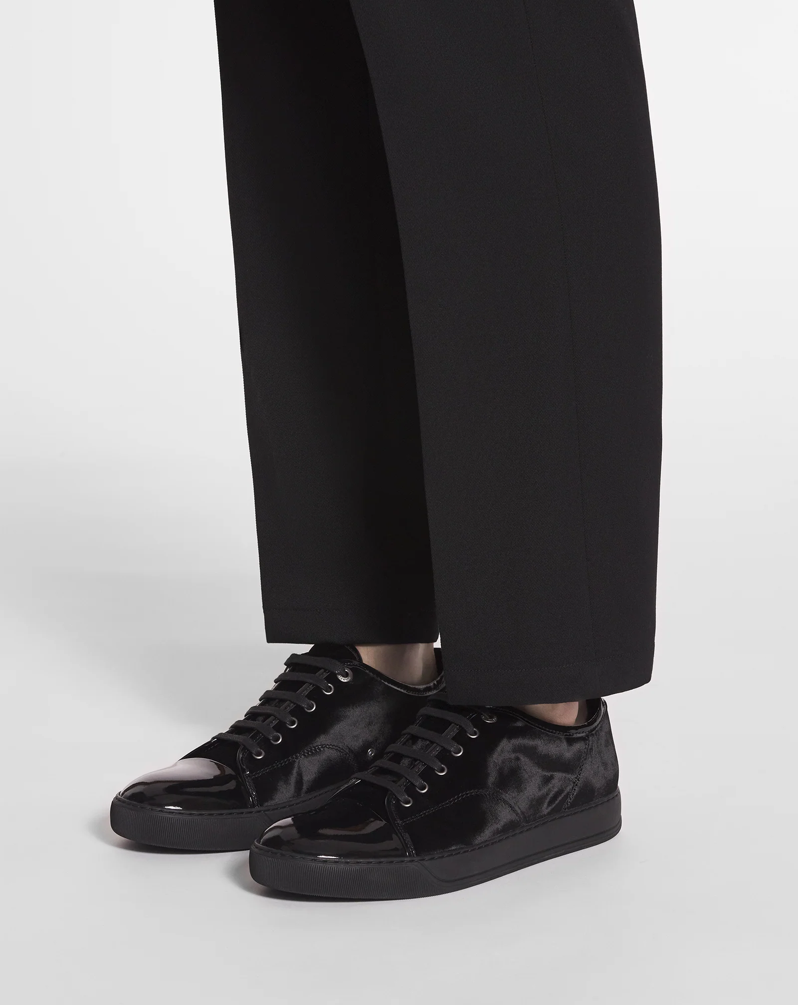 DBB1 SNEAKERS IN VELVET AND PATENT LEATHER - Image 6