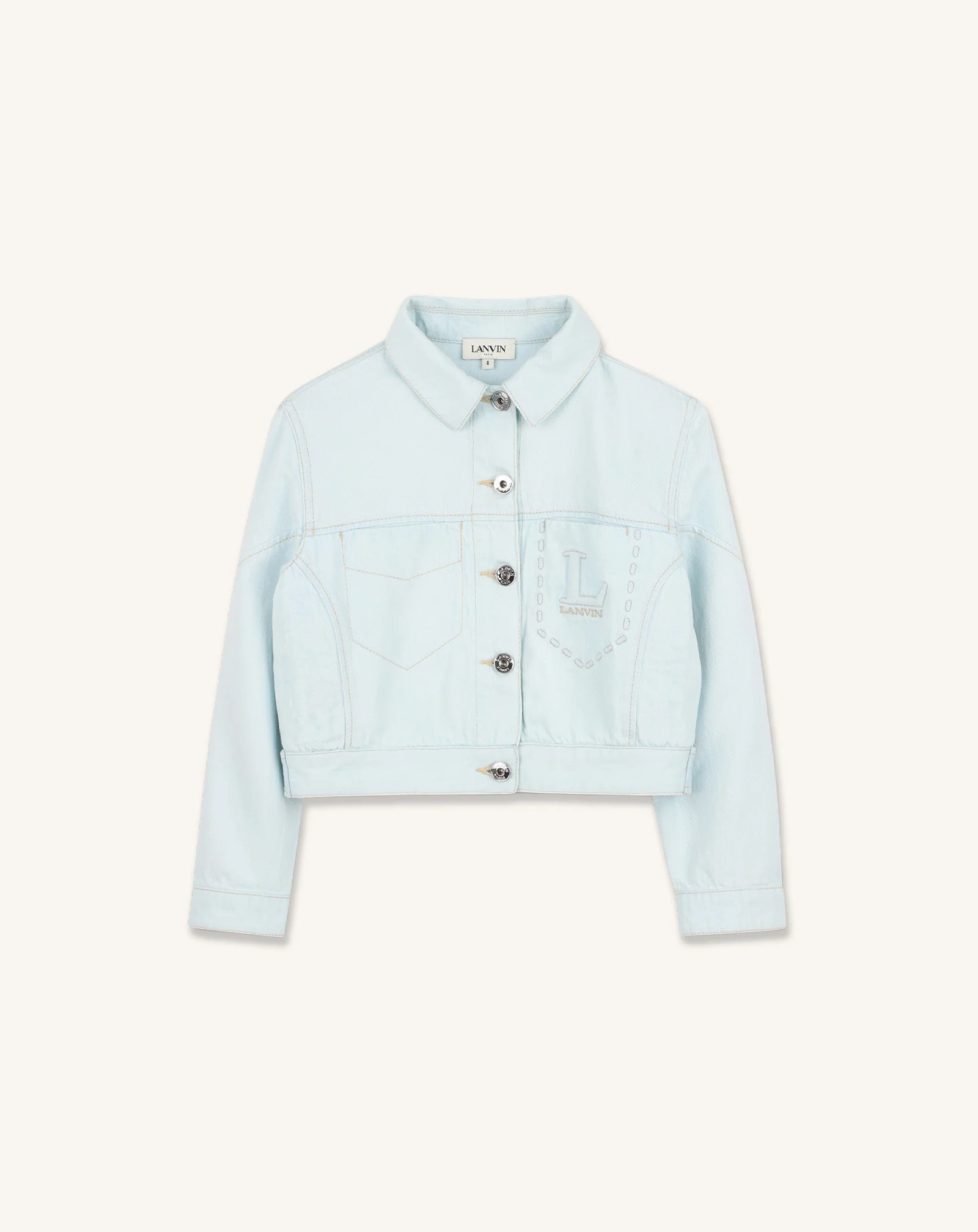 EMBROIDERED LANVIN DENIM JACKET