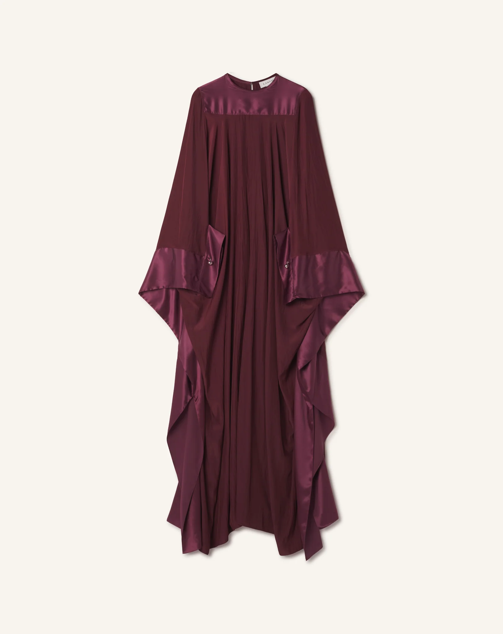 FULL-LENGTH CHARMEUSE DRESS