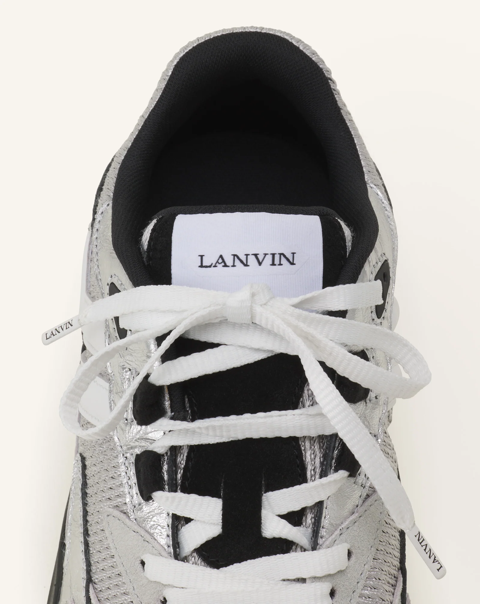 JLA SNEAKERS IN CRINKLED METALLIC LEATHER - Image 5