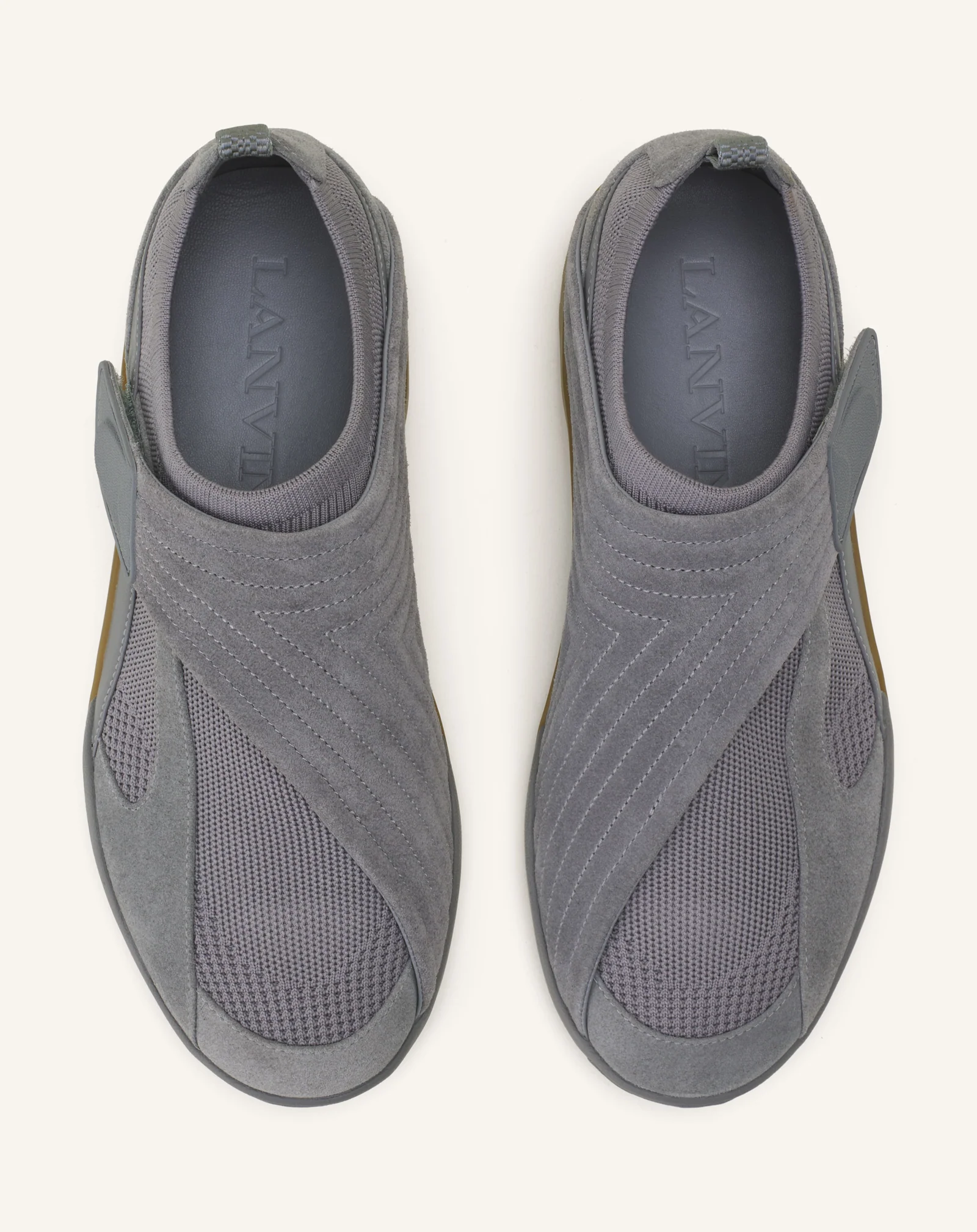 LNV1 SNEAKERS IN KNIT AND SUEDE - Image 4