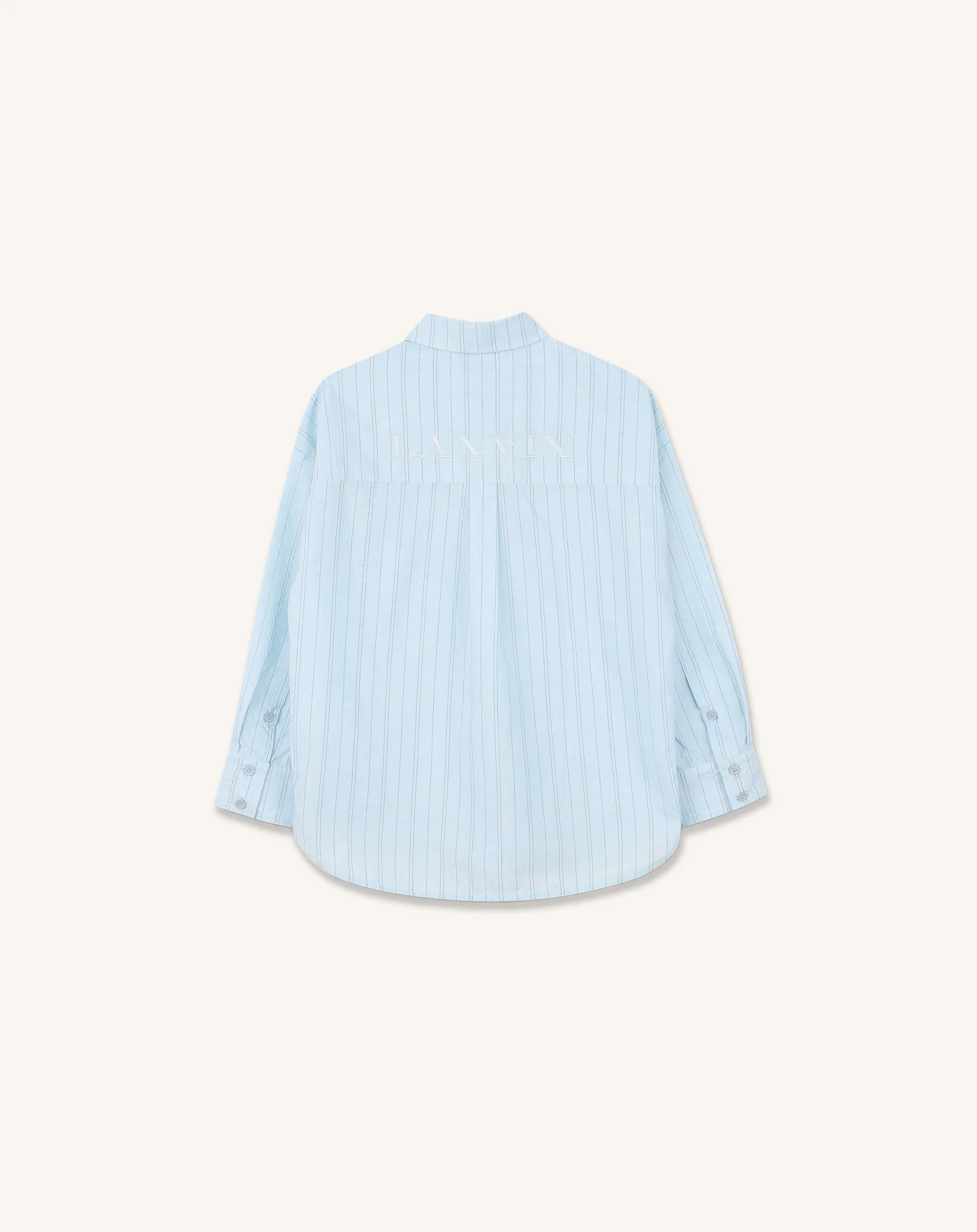 LONG-SLEEVED SHIRT IN COTTON - Image 3