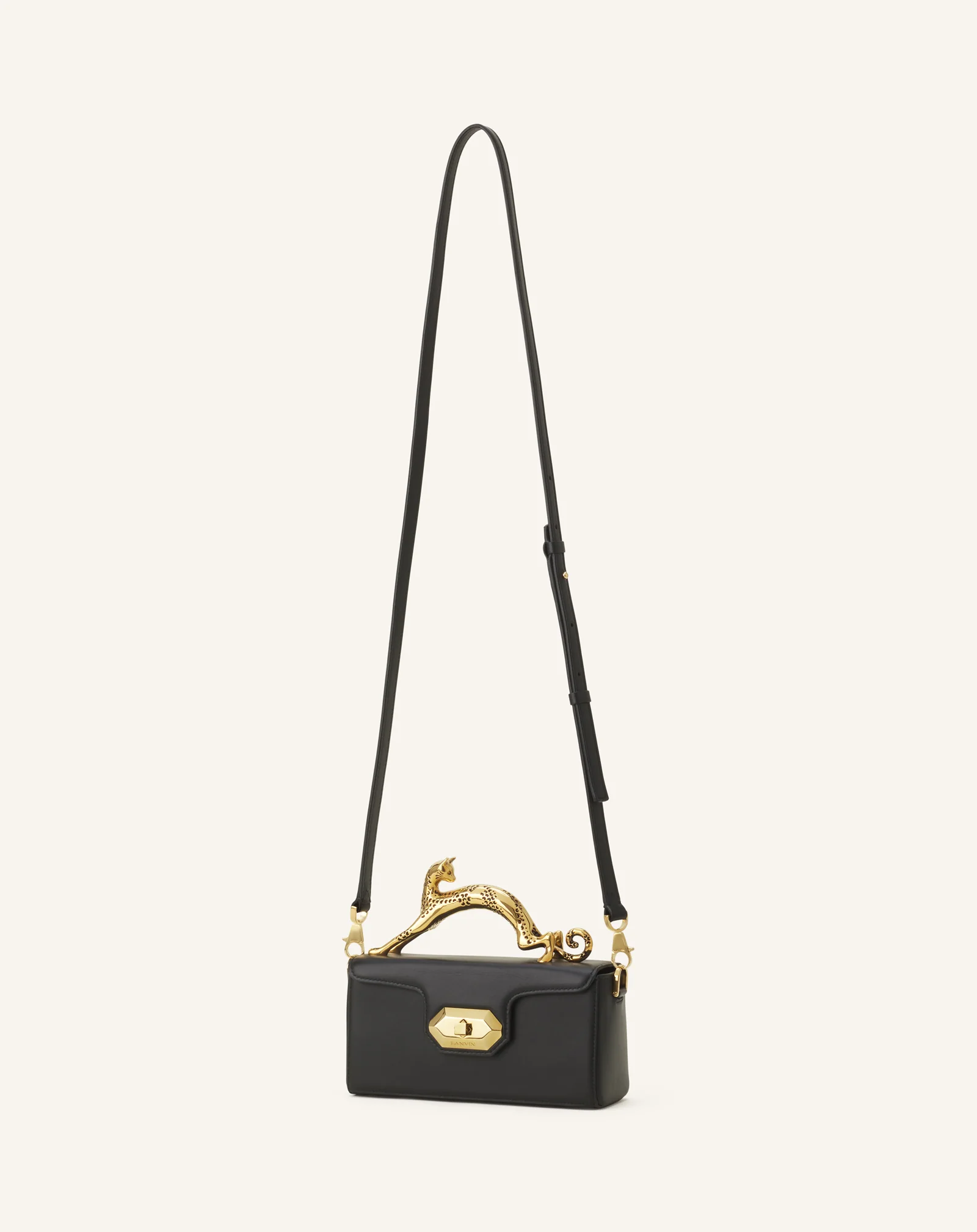 PENCIL CAT NANO BAG IN LEATHER - Image 3