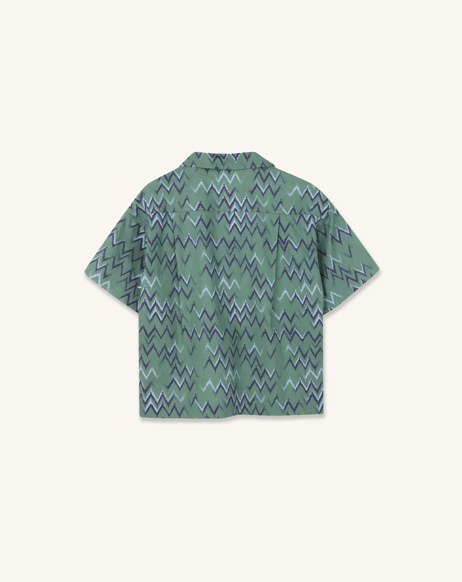 OVERSIZED PRINTED COTTON SHIRT - Image 3