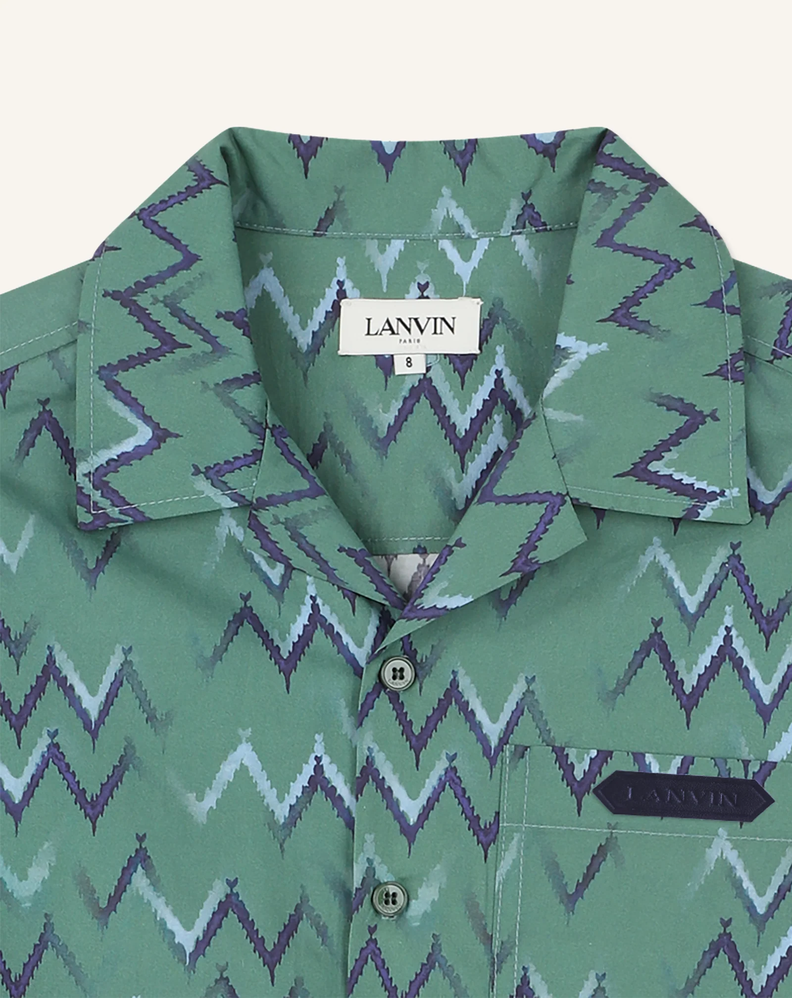 OVERSIZED PRINTED COTTON SHIRT - Image 4