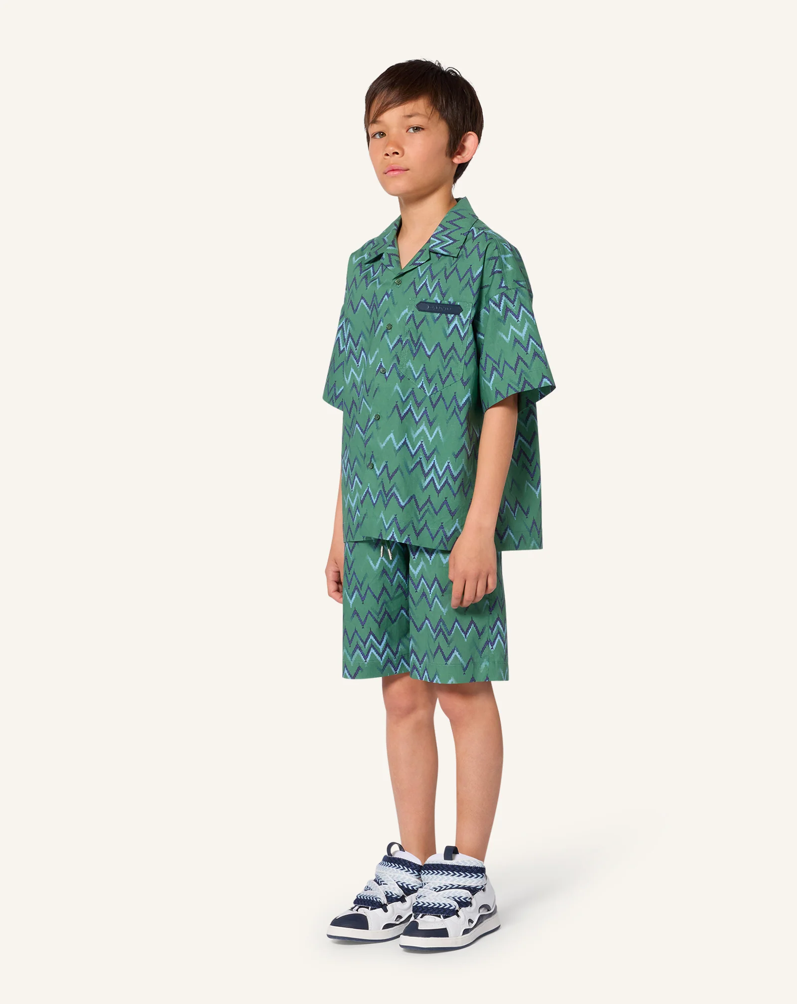 OVERSIZED PRINTED COTTON SHIRT - Image 5
