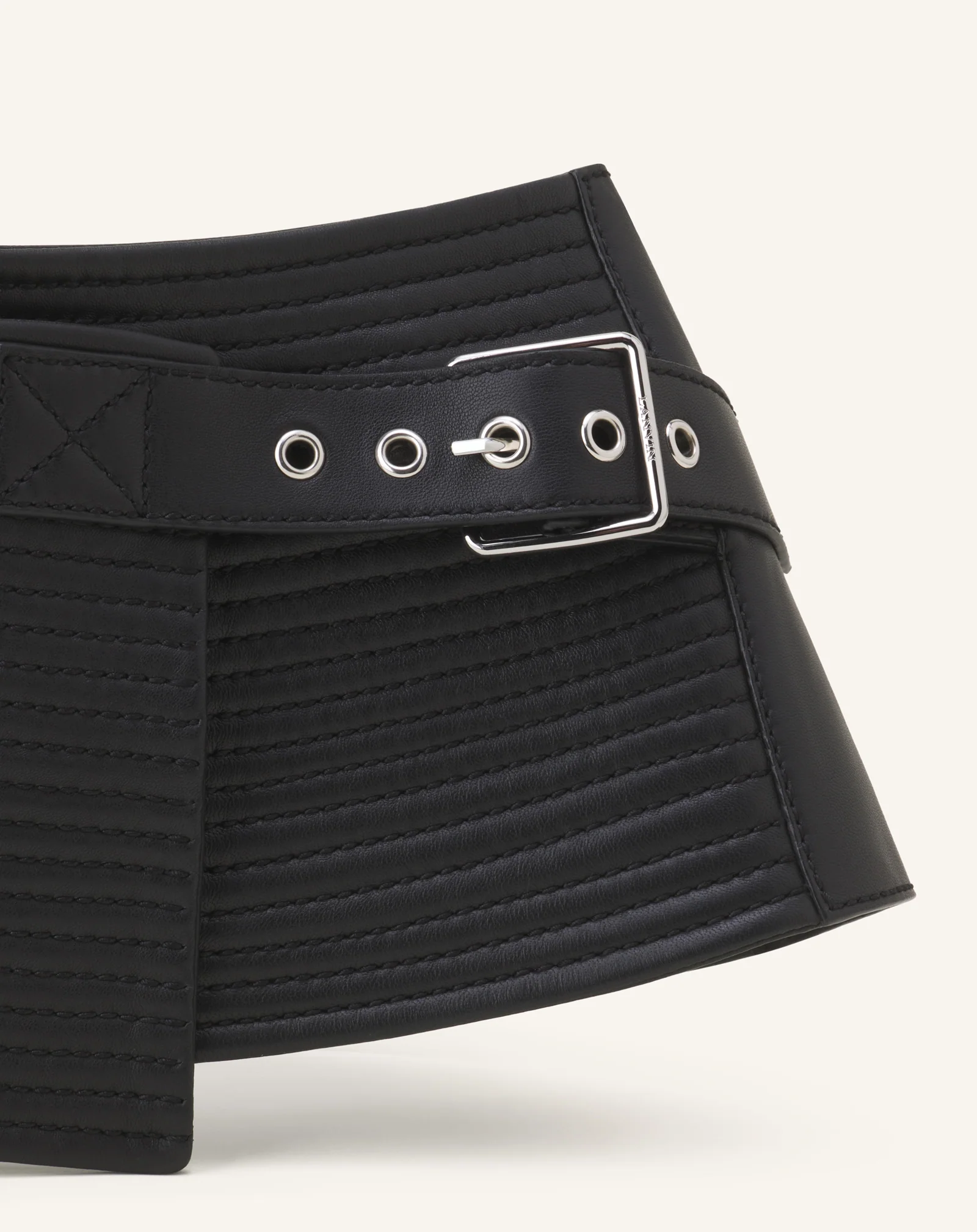 WIDE LEATHER BELT - Image 4
