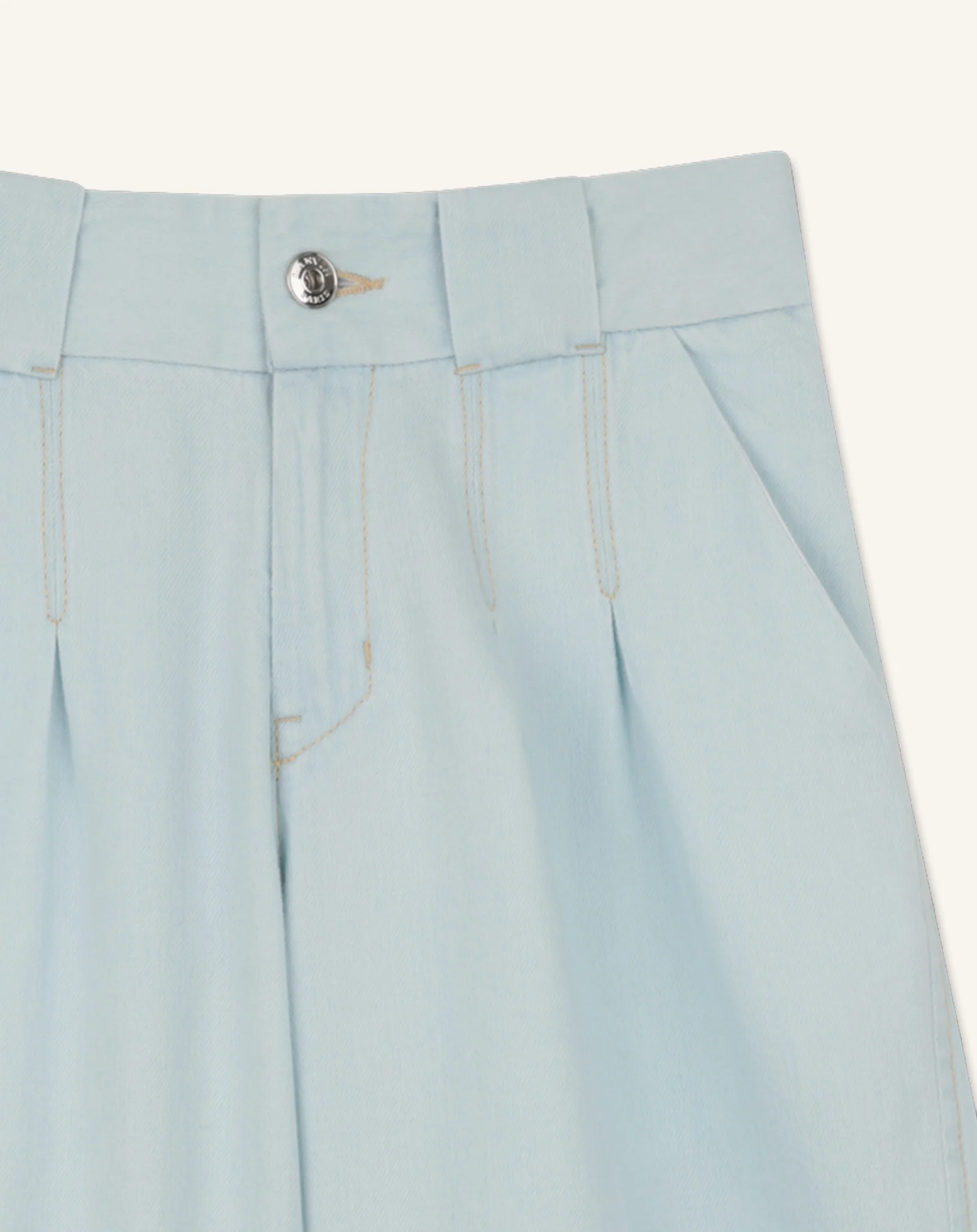 WIDE-LEG DENIM PANTS - Image 4