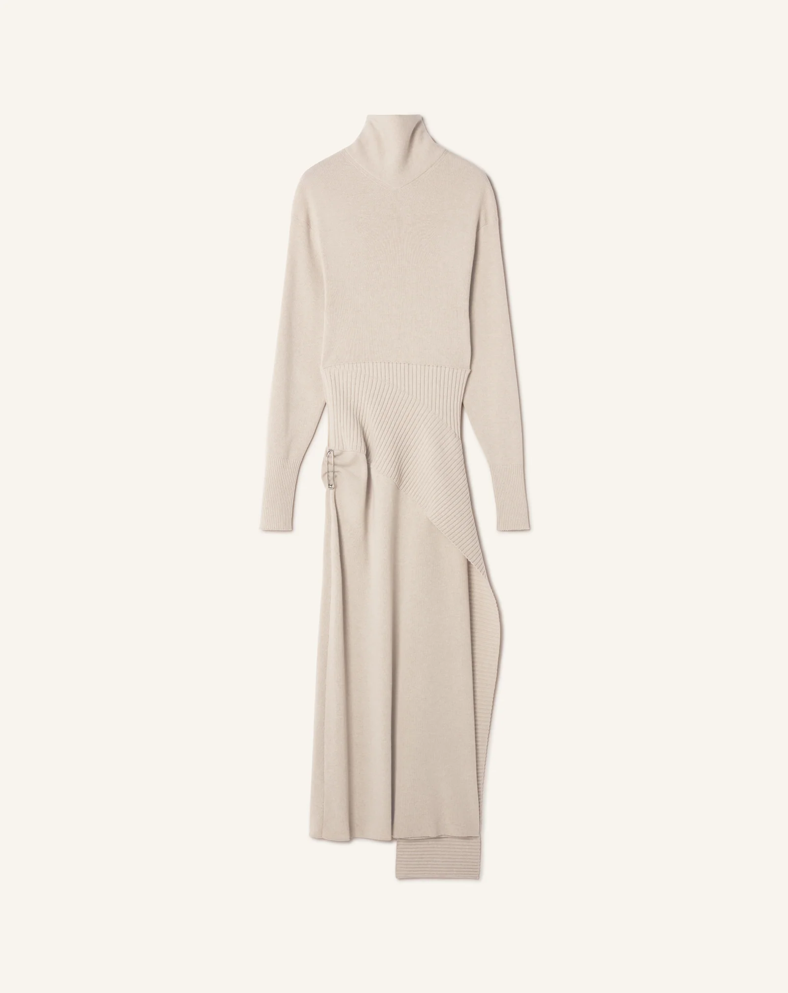WOOL AND CASHMERE MIDI DRESS