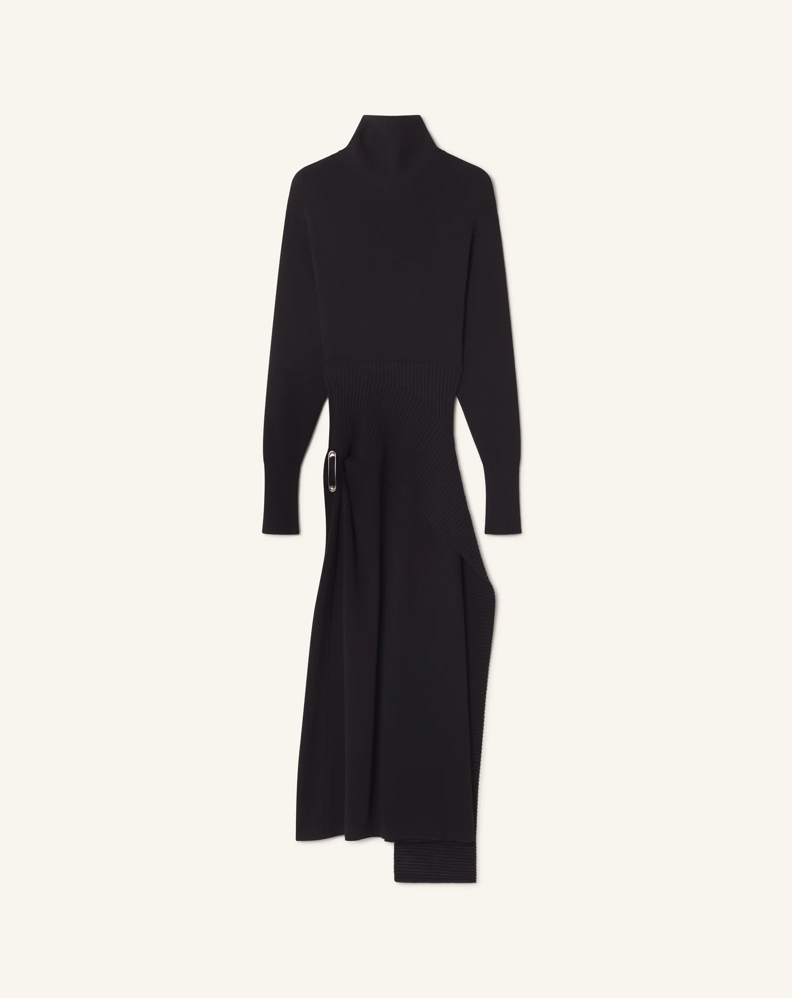 WOOL AND CASHMERE MIDI DRESS